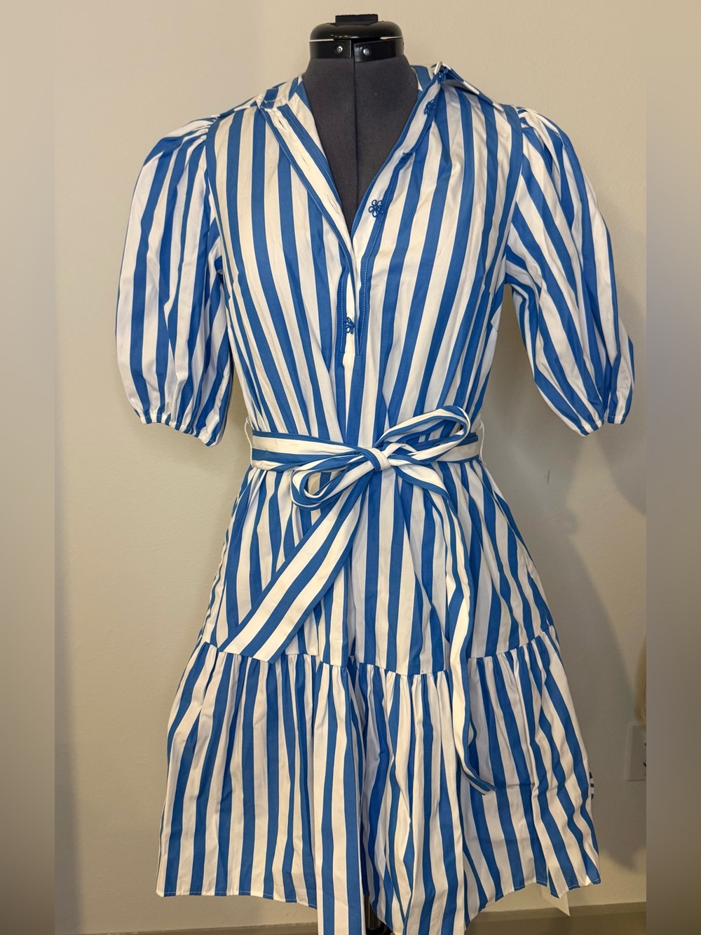 NWT Kate Spade Summer Stripe Riverside Dress Size XXS